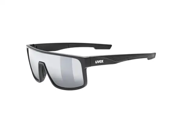 Uvex LGL 51 okulary rowerowe Black Mat/Mirror Silver