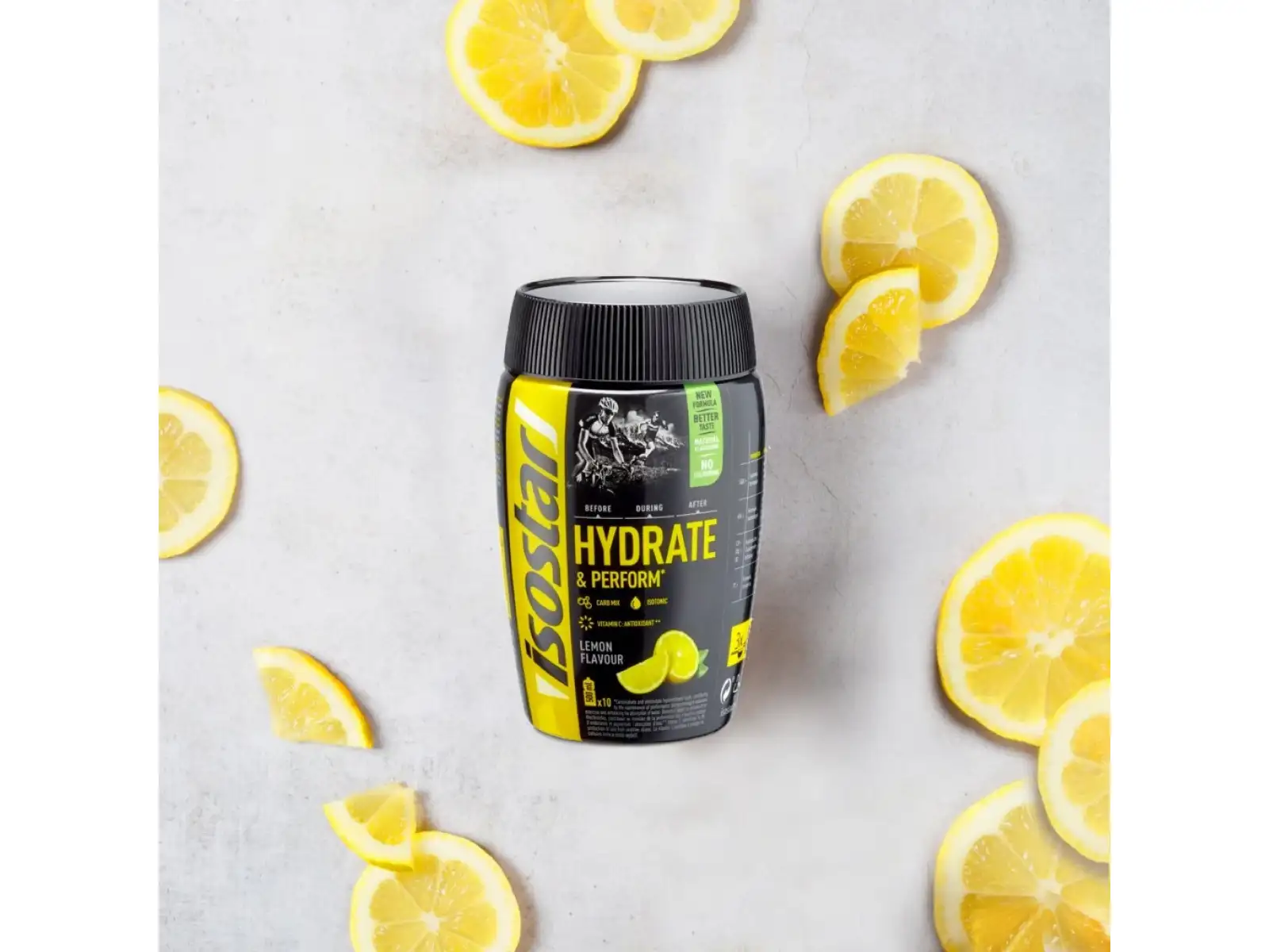 Isostar Hydrate & Perform napój jonowy 400 g cytryna