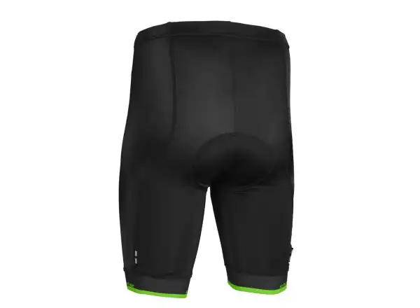 Etape Elite męskie spodenki z wkładką czarna/zielona
