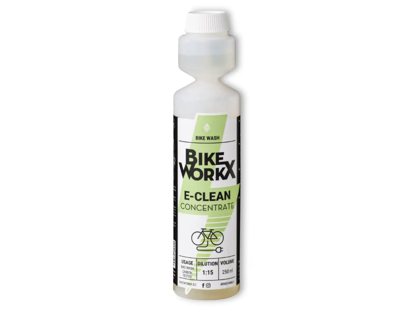 BikeWorkx E-Clean Concentrate Set dozownik 250ml/spray 500ml