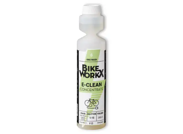 BikeWorkx E-Clean Concentrate Set dozownik 250ml/spray 500ml