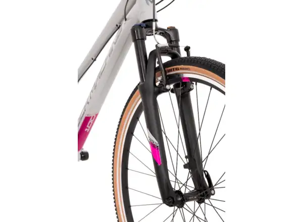 Rock Machine CrossRide 100 Lady gloss light grey/dark grey rower trekkingowy