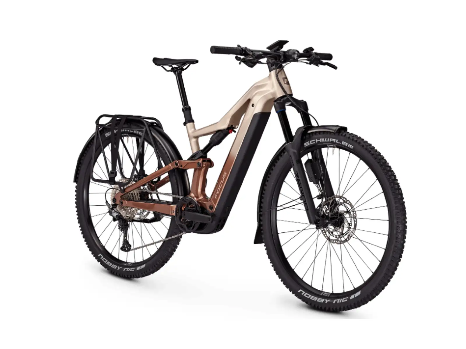 Focus Thron2 6.8 EQP ABS górski rower elektryczny 600 Wh Adamantsilver/Platinumbronze