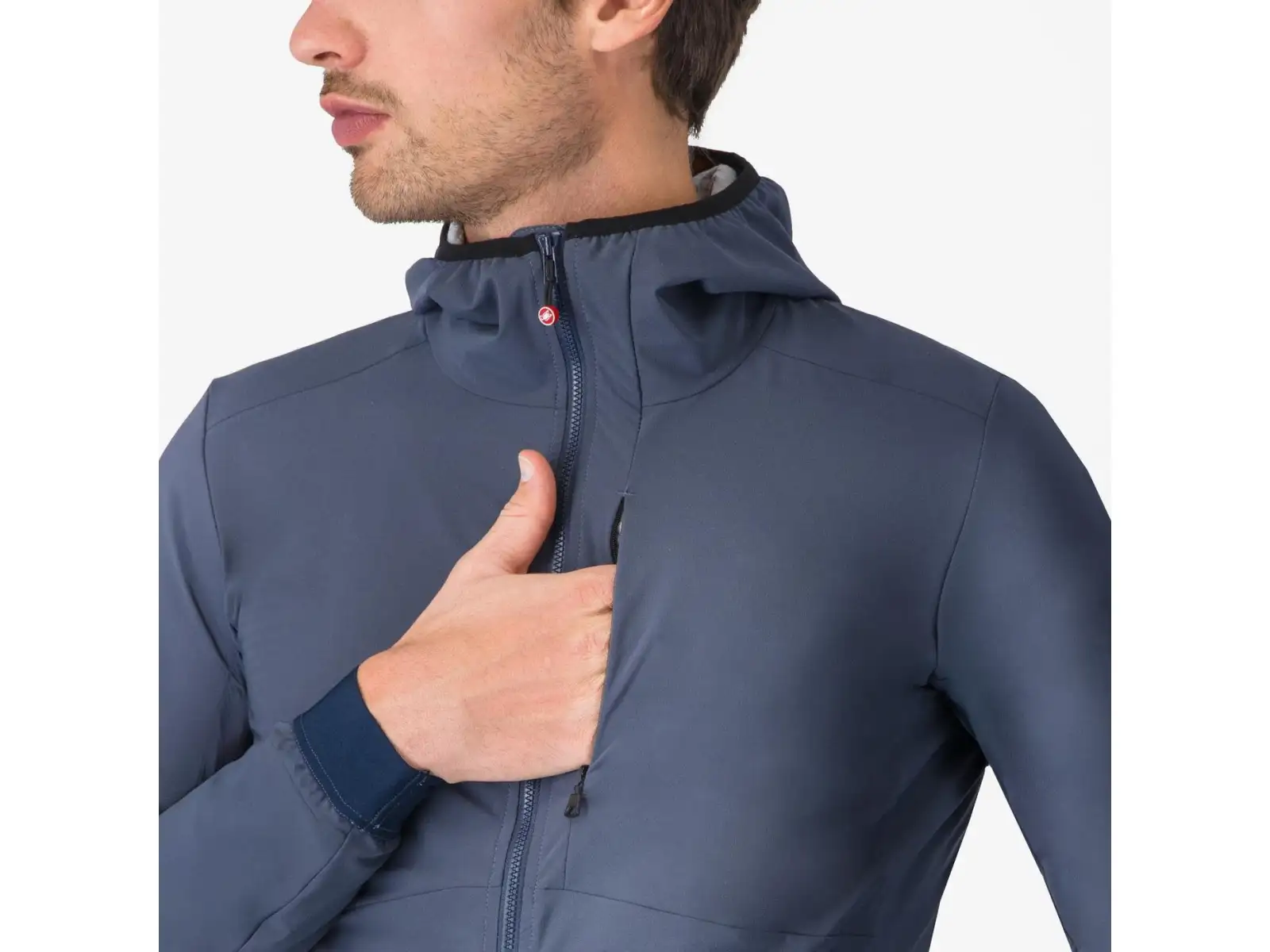 Castelli Fly Unltd Jacket męska kurtka Dark Steel Blue