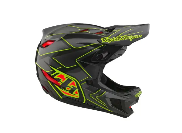 Troy Lee Designs D4 Composite Ghostwing kask Gray