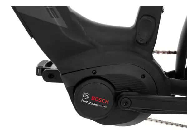 Rock Machine Crossride e500 B Touring krosowy rower elektryczny Matte Black/Grey