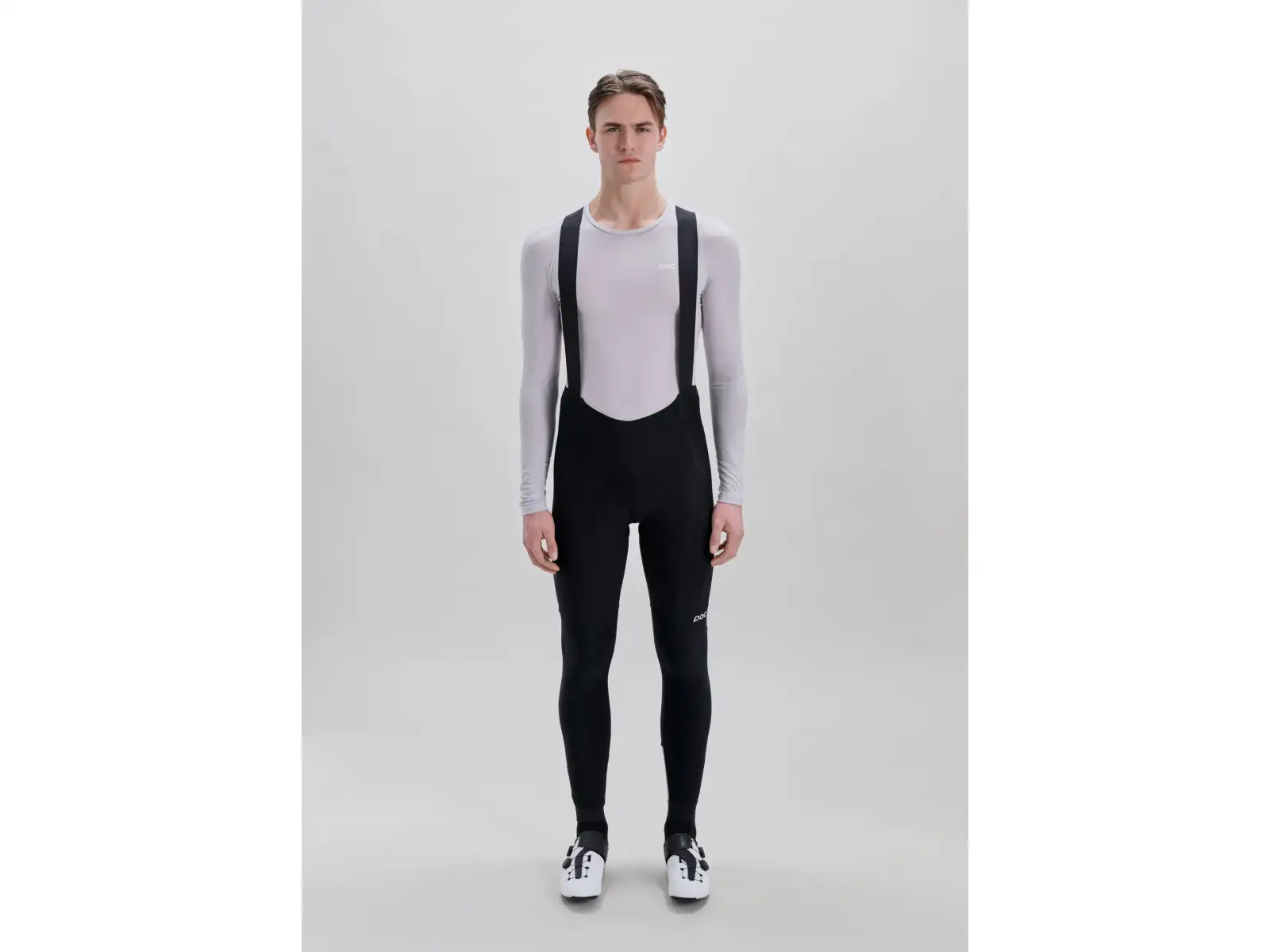 POC Layer Mid męska koszulka termoaktywna z długim rękawem Granite Grey