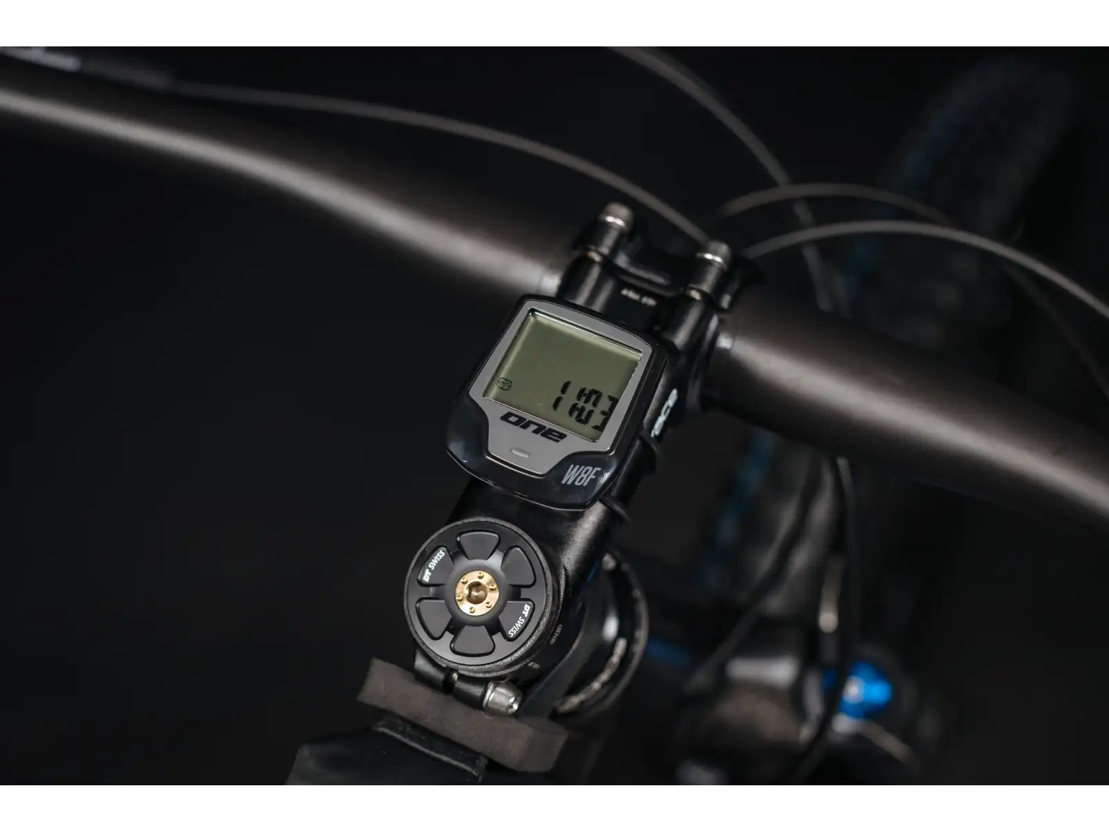 One Bikeparts C.Comp 8 Wireless licznik rowerowy black/grey