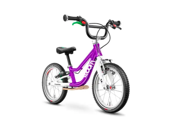 Woom 1 Plus rowerek biegowy dziecięcy 14" Purple Haze