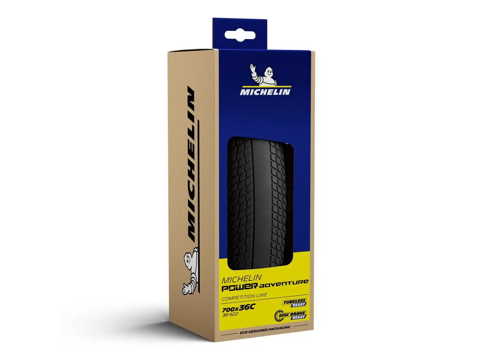Michelin Power Adventure TS TLR Competition Line 700x30C gravel opona kevlar Black