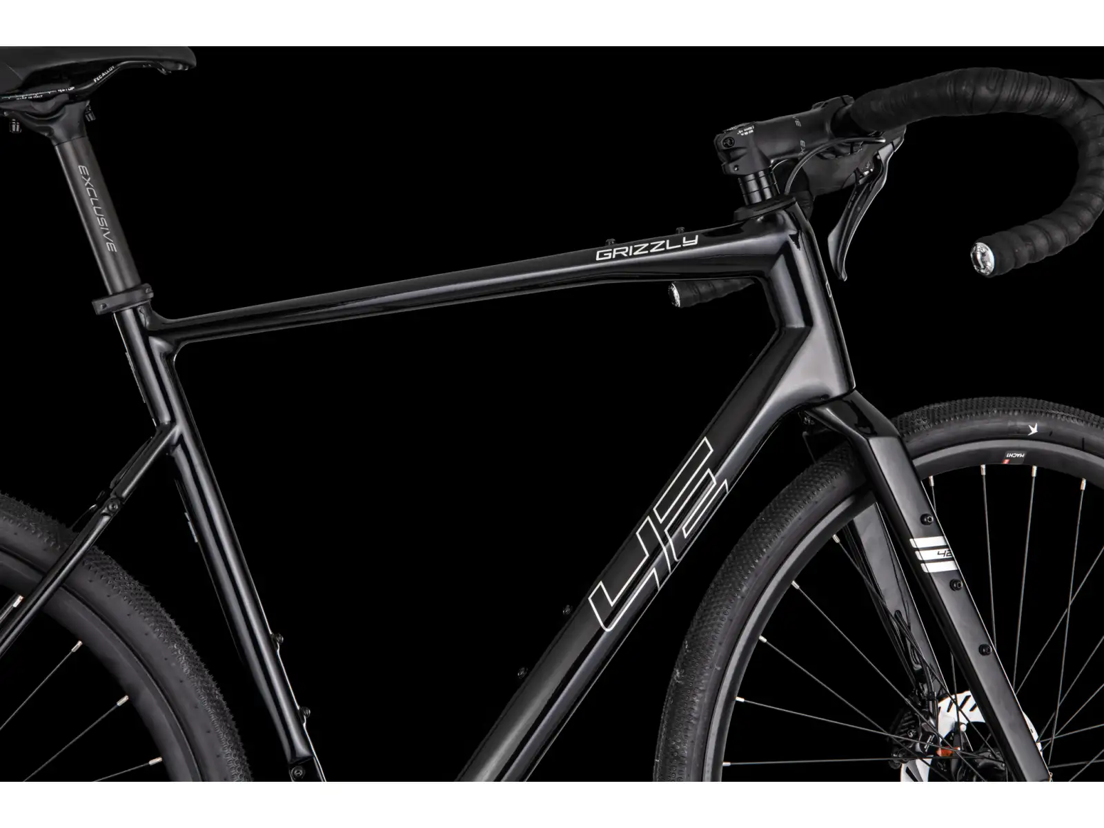 4Ever Grizzly Elite rower gravel black