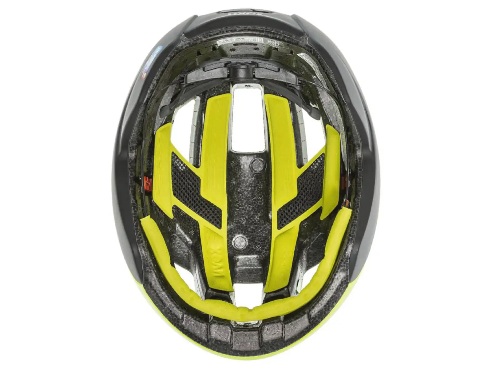 Uvex Rise CC kask Neon Yellow/Black Mat