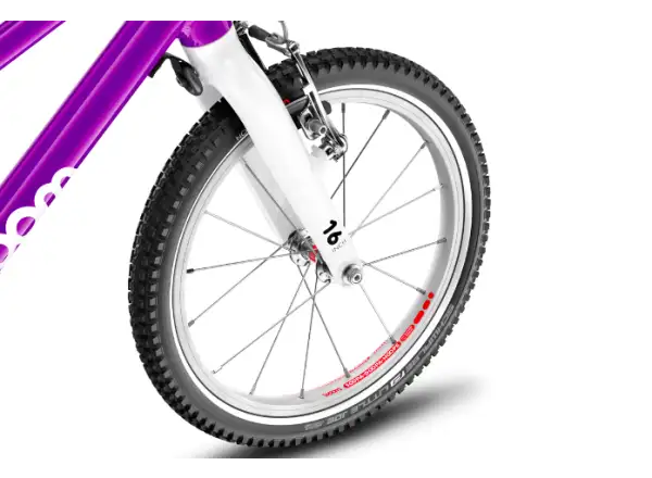 Woom 3 Automagic rower dziecięcy 16" Purple