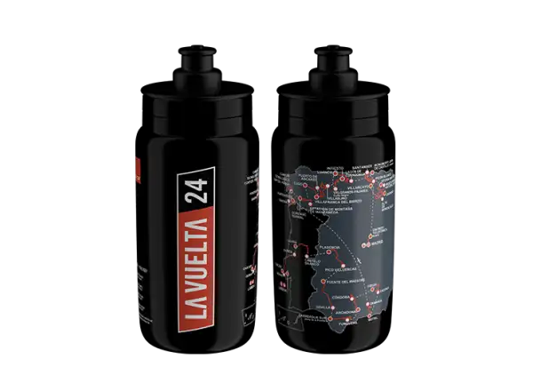 Elite FLY 24 Vuelta bidon 550 ml Black