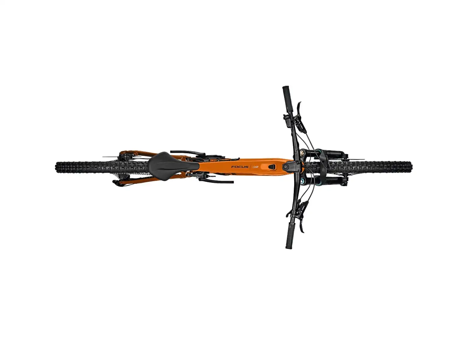 Focus Sam2 6.7 DI 625Wh górski rower elektryczny Rustorange Glossy / Rustbrown Glossy