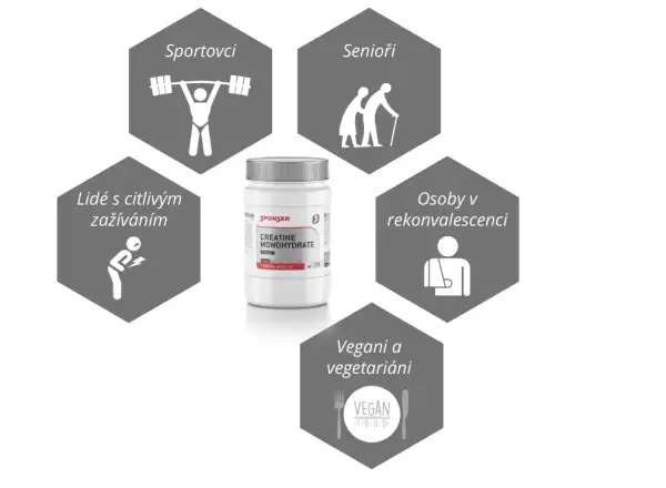 Sponser Creatine Monohydrate kreatyna w proszku 500 g