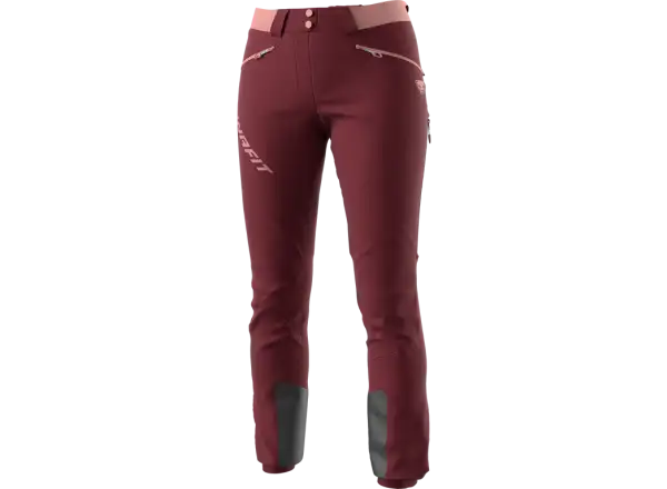 Dynafit TLT Touring Dynastretch damskie spodnie Burgundy