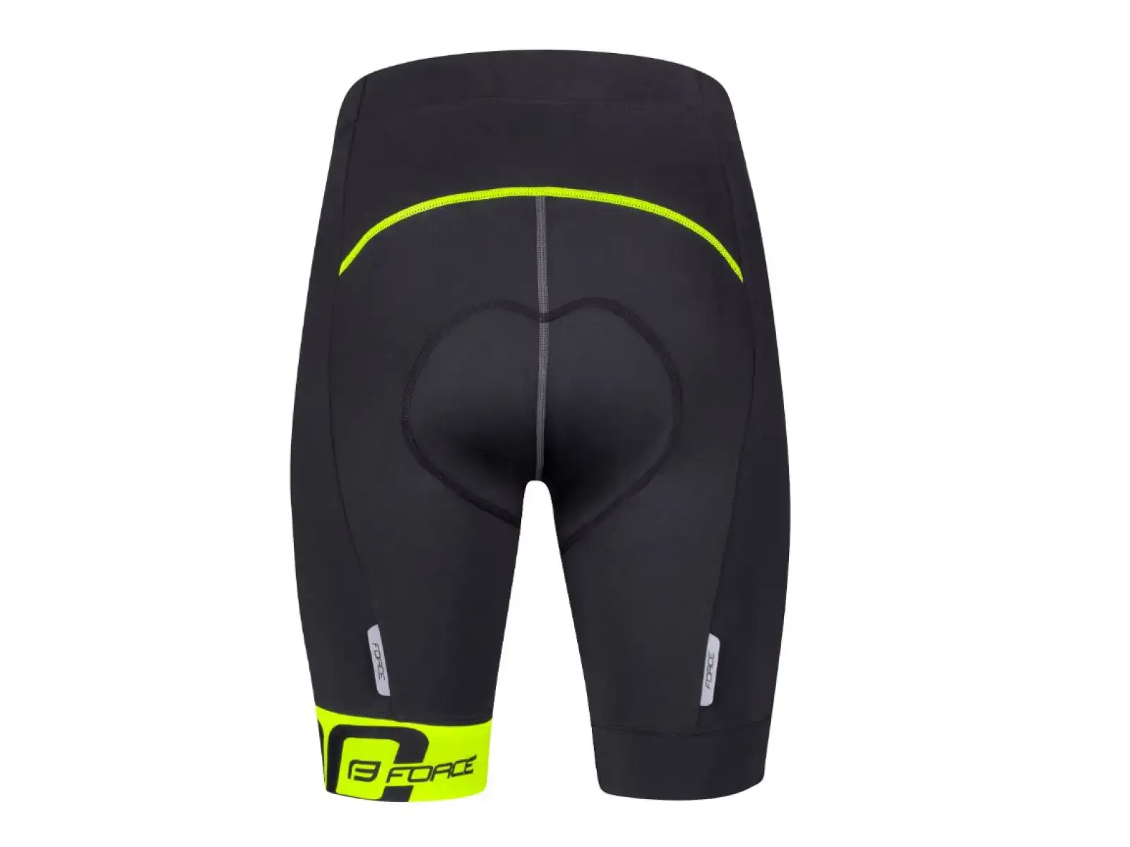 Force B30 spodenki do pasa z wkładką czarna/fluo