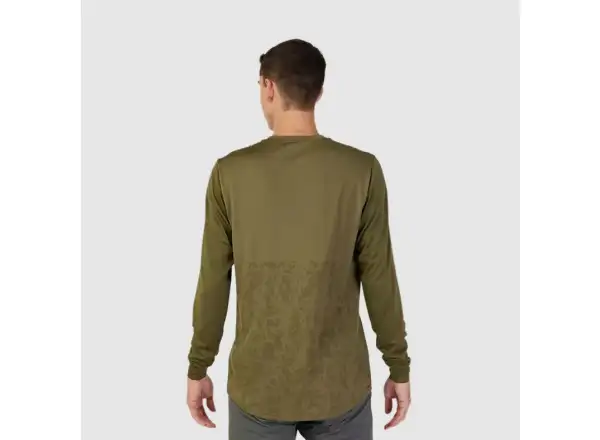 Fox Ranger Tru Dri męska koszulka długi rękaw Olive Green