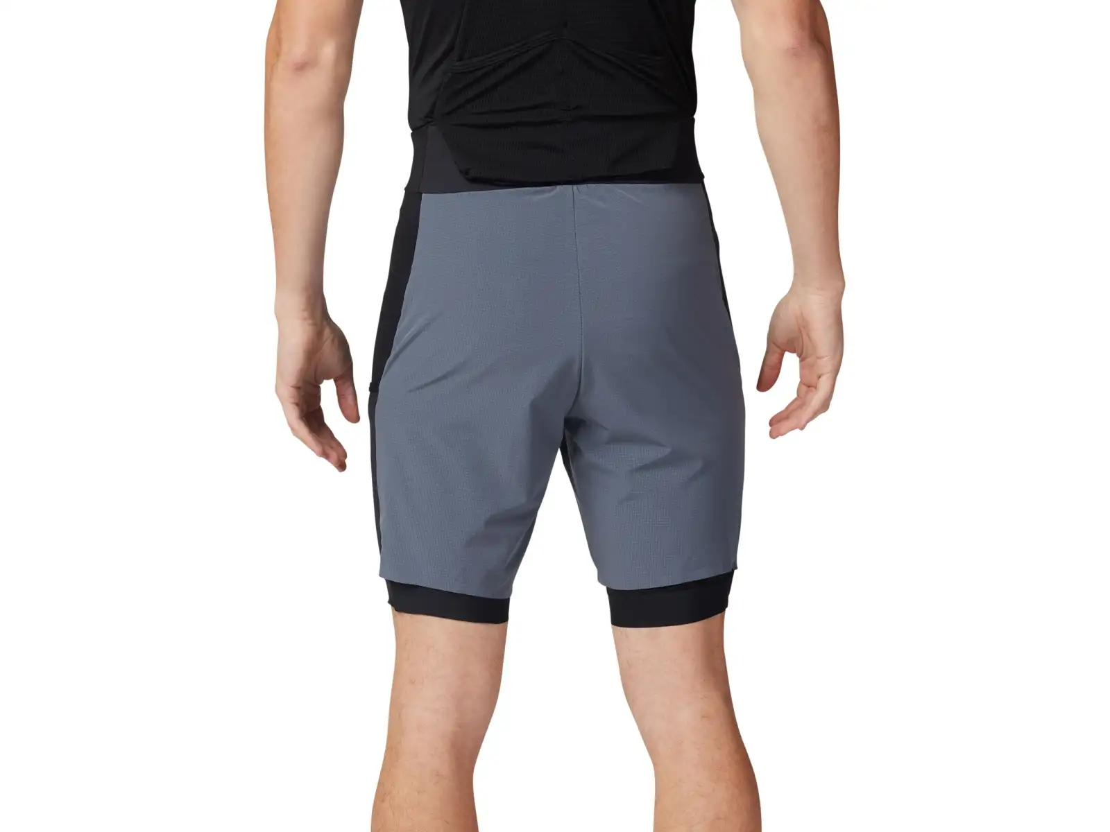 Fox Flexair Ascent męskie spodenki na szelkach Graphite