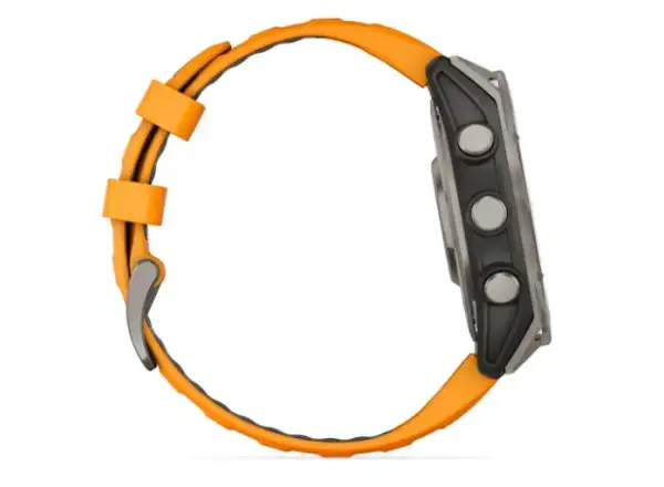 Garmin fenix 8 - 47 mm AMOLED Sapphire smartwatche Titanium Orange/Graphite