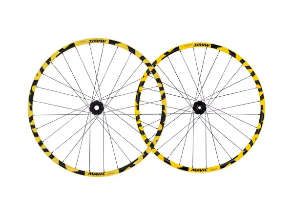 Mavic Deemax DH żółty Mullet 29"/27,5" 6 otworów zaplecione koła bębenek Shimano