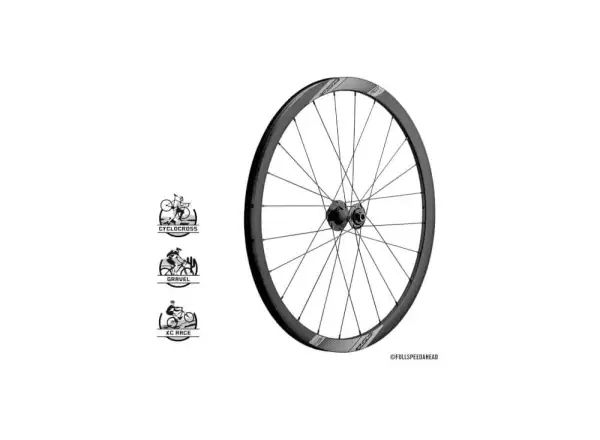 FSA NS AGX i25 CL 29" zaplecione koła bębenek Sram XD