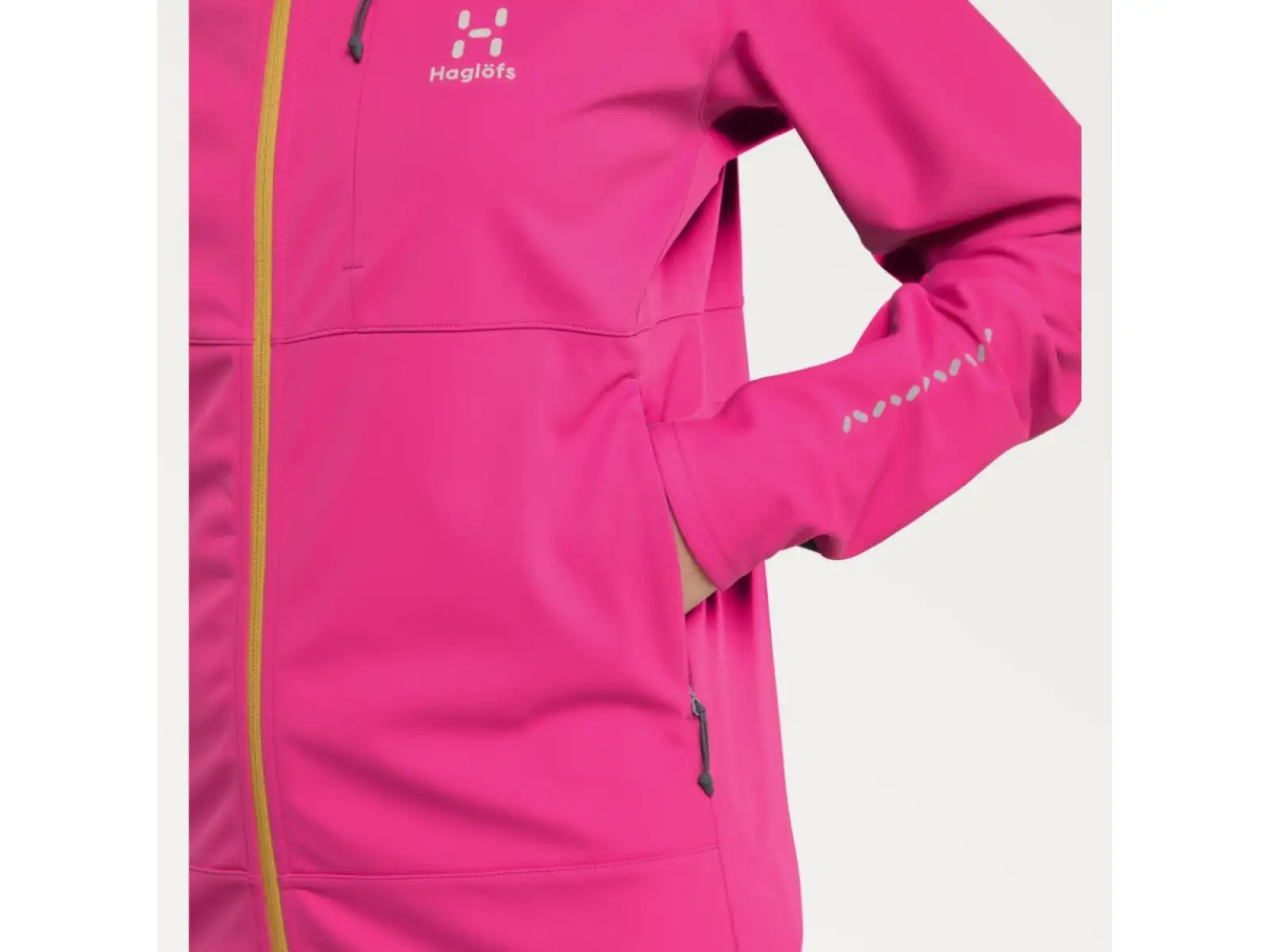 Haglöfs L.I.M Hybrid Softshell damska kurtka różowa