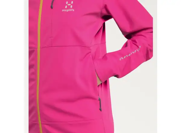 Haglöfs L.I.M Hybrid Softshell damska kurtka różowa