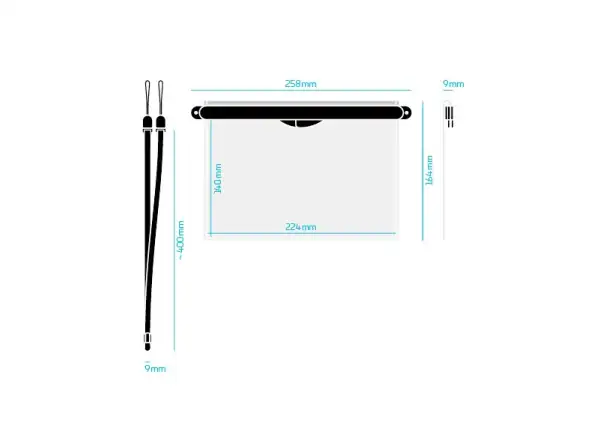 Fidlock Hermetic etui Multi Transparentny