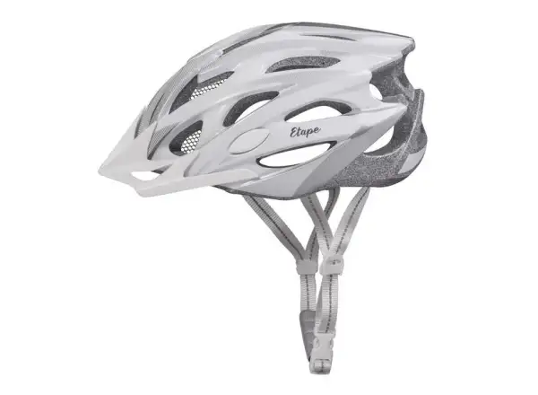Etape Vesper damski kask rowerowy biała/szara mat
