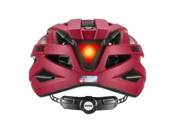 Uvex City I-VO kask Ruby Red Matt