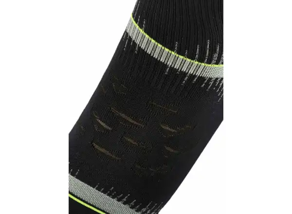 Sidas Run Ultra skarpetki Black/Yellow