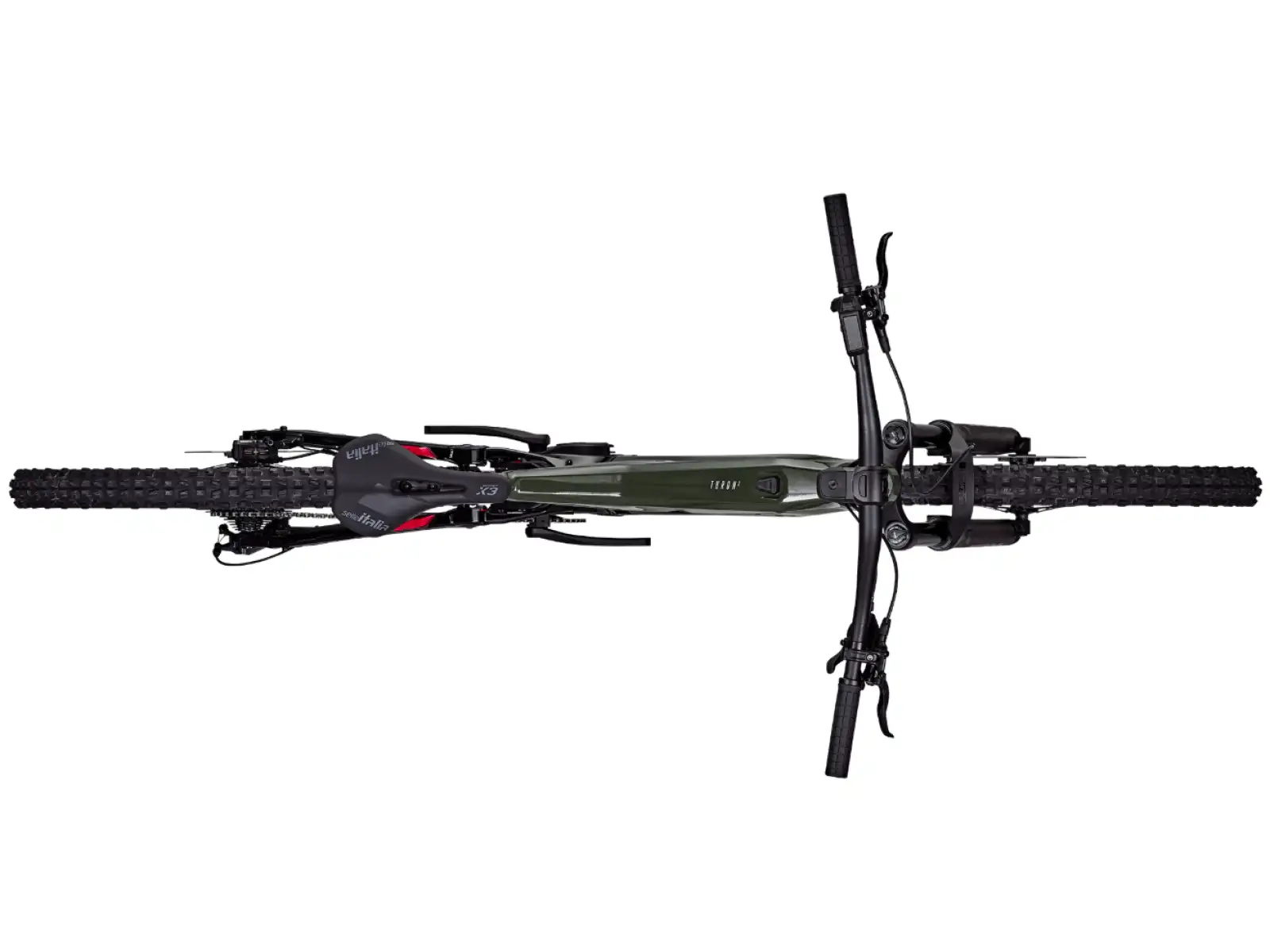 Focus Thron2 6.7 górski rower elektryczny 800 Wh Urbangreen / Magicblack