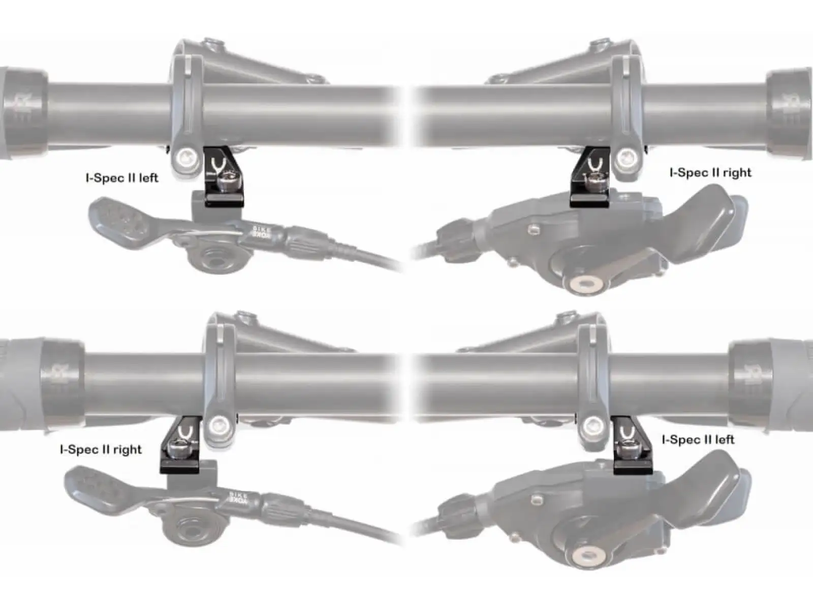 BikeYoke I-spec II adapter lewy
