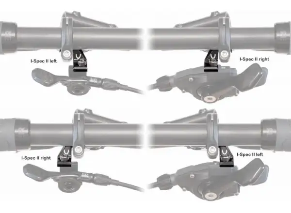 BikeYoke I-spec II adapter lewy
