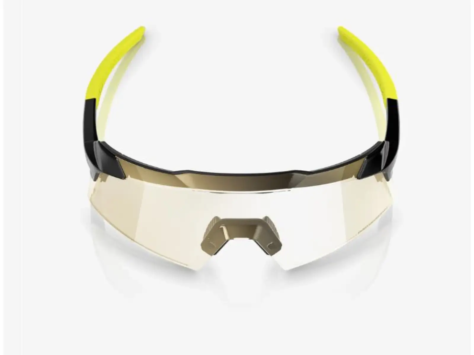 100% Aerocraft okulary Gloss Metallic Black/Photochromic