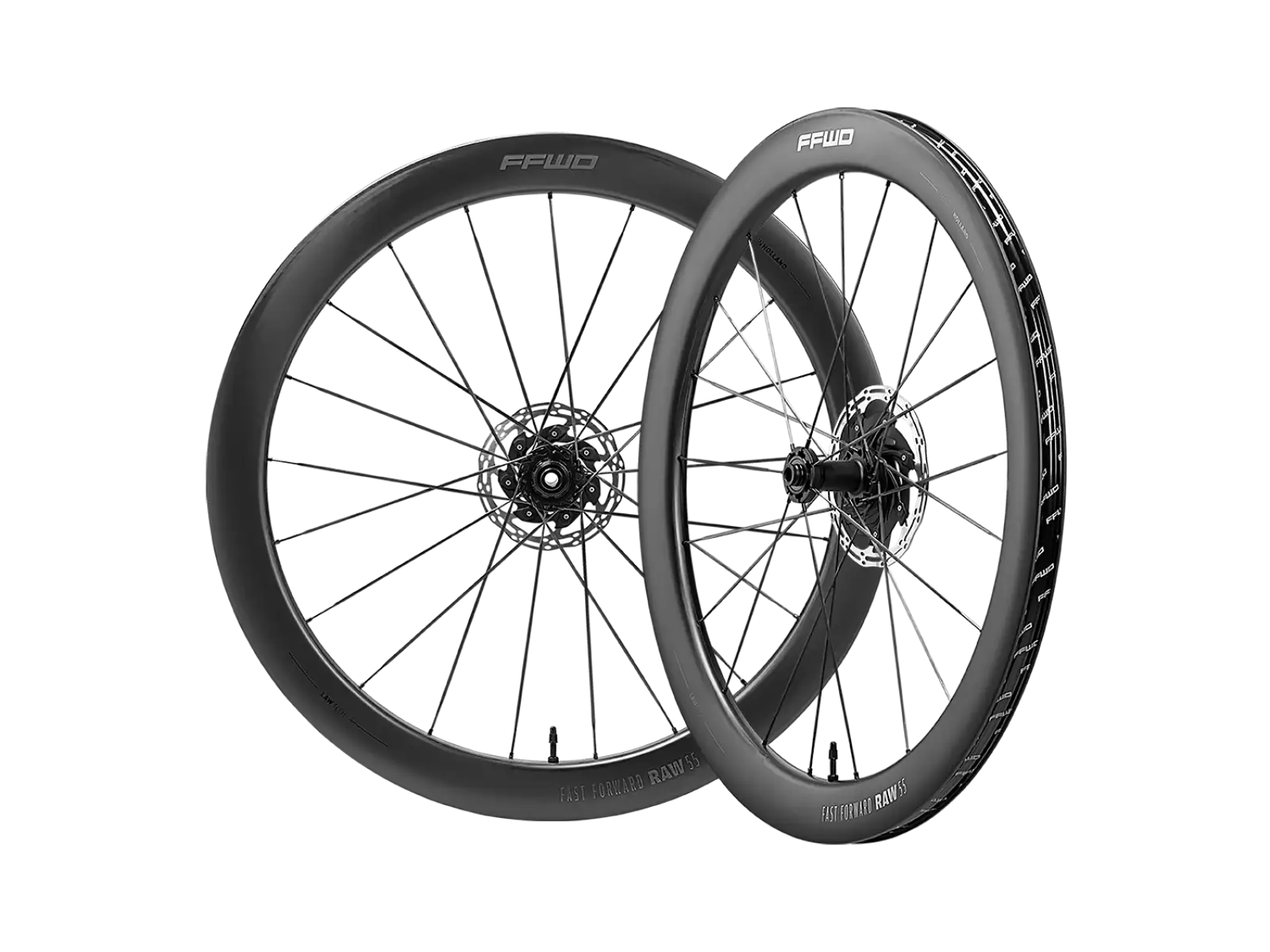 FFWD RAW CS 55 szosowe zaplecione koła Matt Black