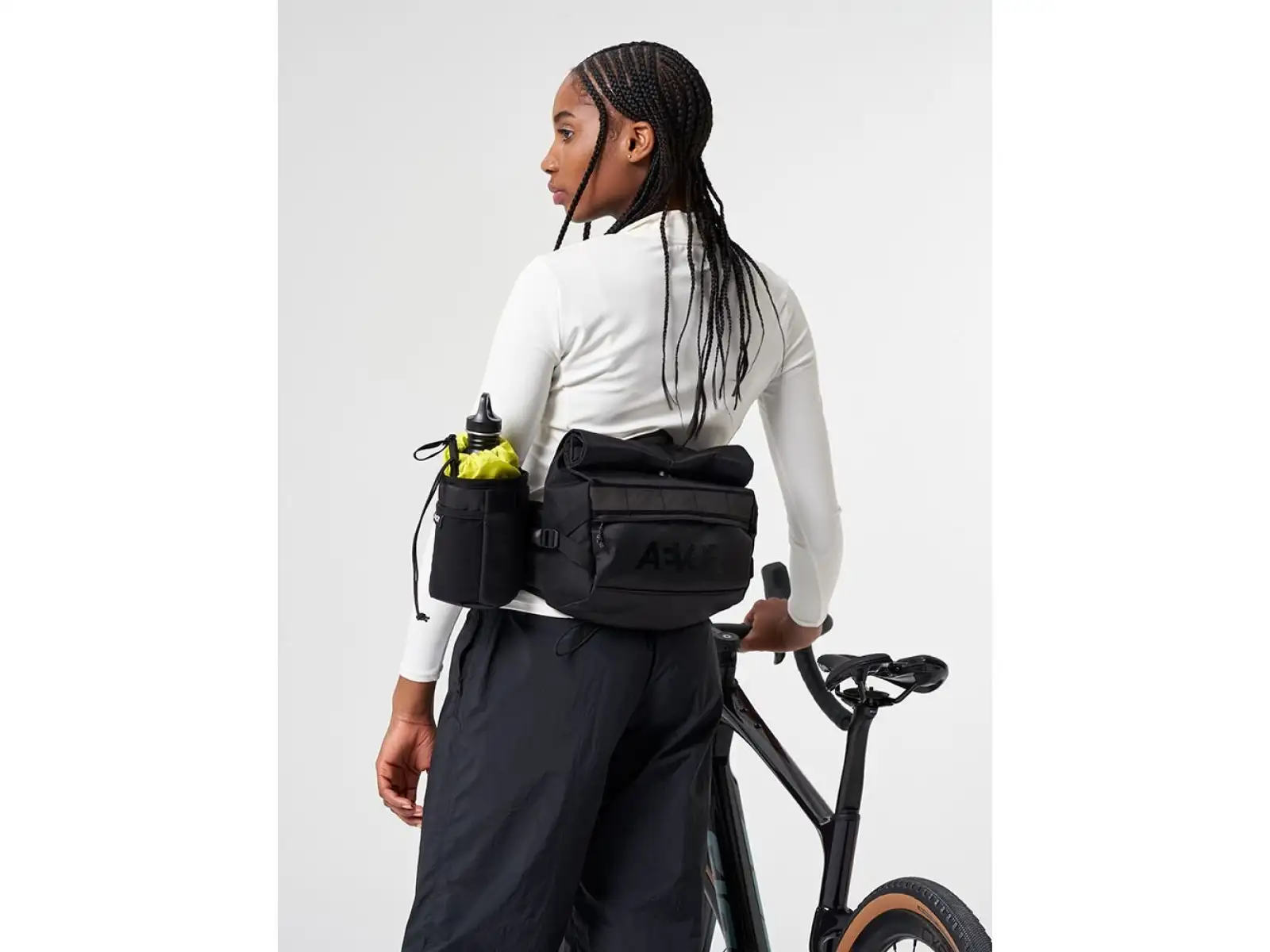 Aevor Bike Stem Bag kieszeń na kierownicę Proof Black