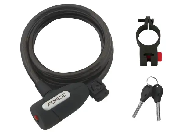 Force LUX zamek spirála 150cm/10mm + uchwyt