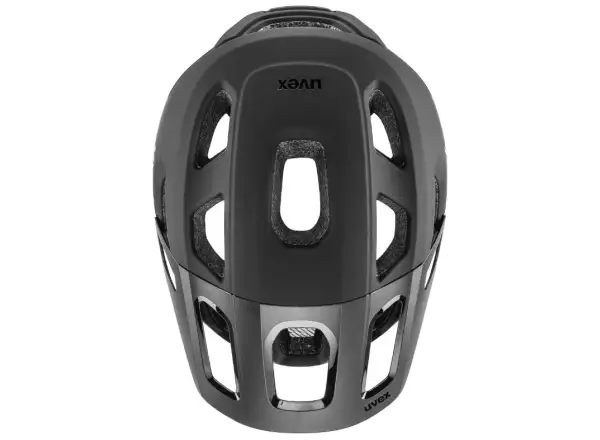 Uvex React MTB kask Black/Teal Matt