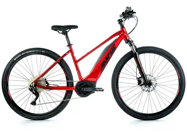 Apache Matta 1 Bosch MTB damski rower elektryczny czerwony