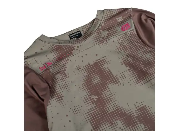 Troy Lee Designs Skyline Chill męska koszulka z długim rękawem Scattered Olive