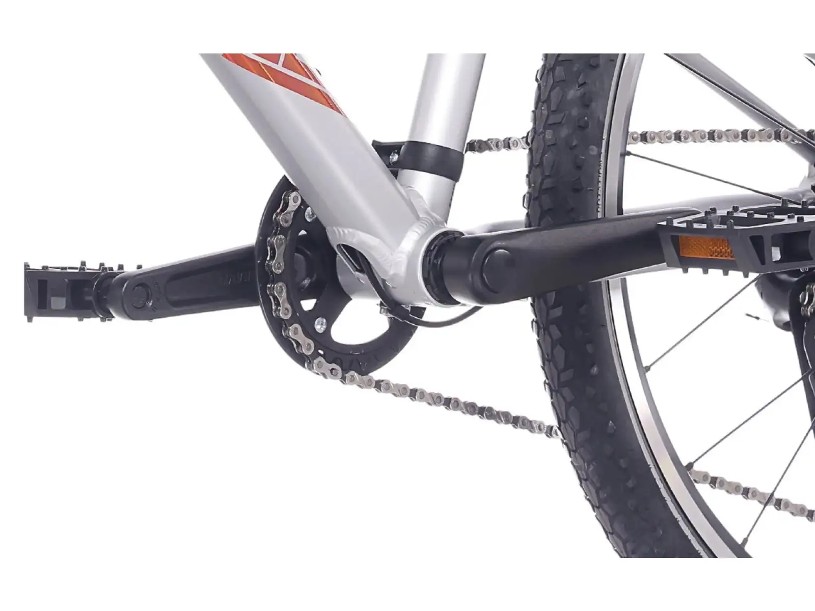 Superior F.L.Y. 24 VB rower dziecięcy Matte Silver