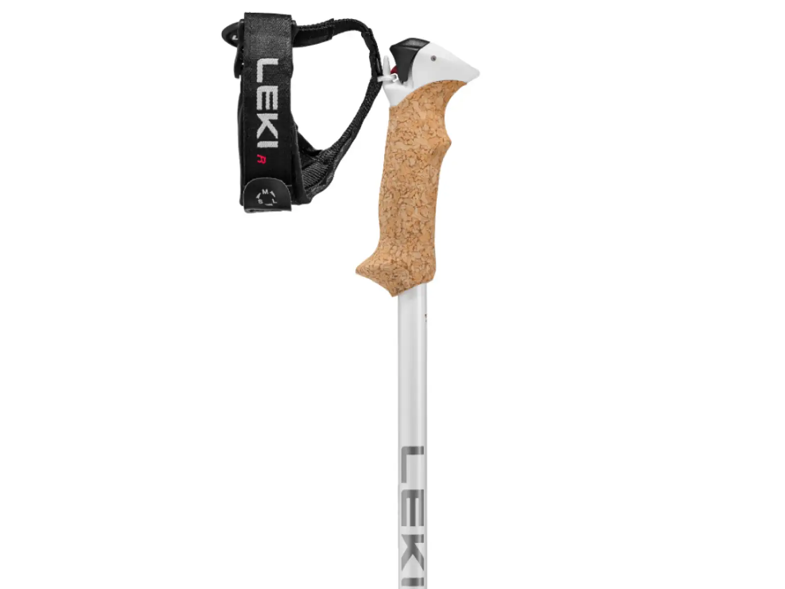 Leki Stella S kijki zjazdowe White/Silver/Whitegold