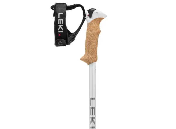 Leki Stella S kijki zjazdowe White/Silver/Whitegold