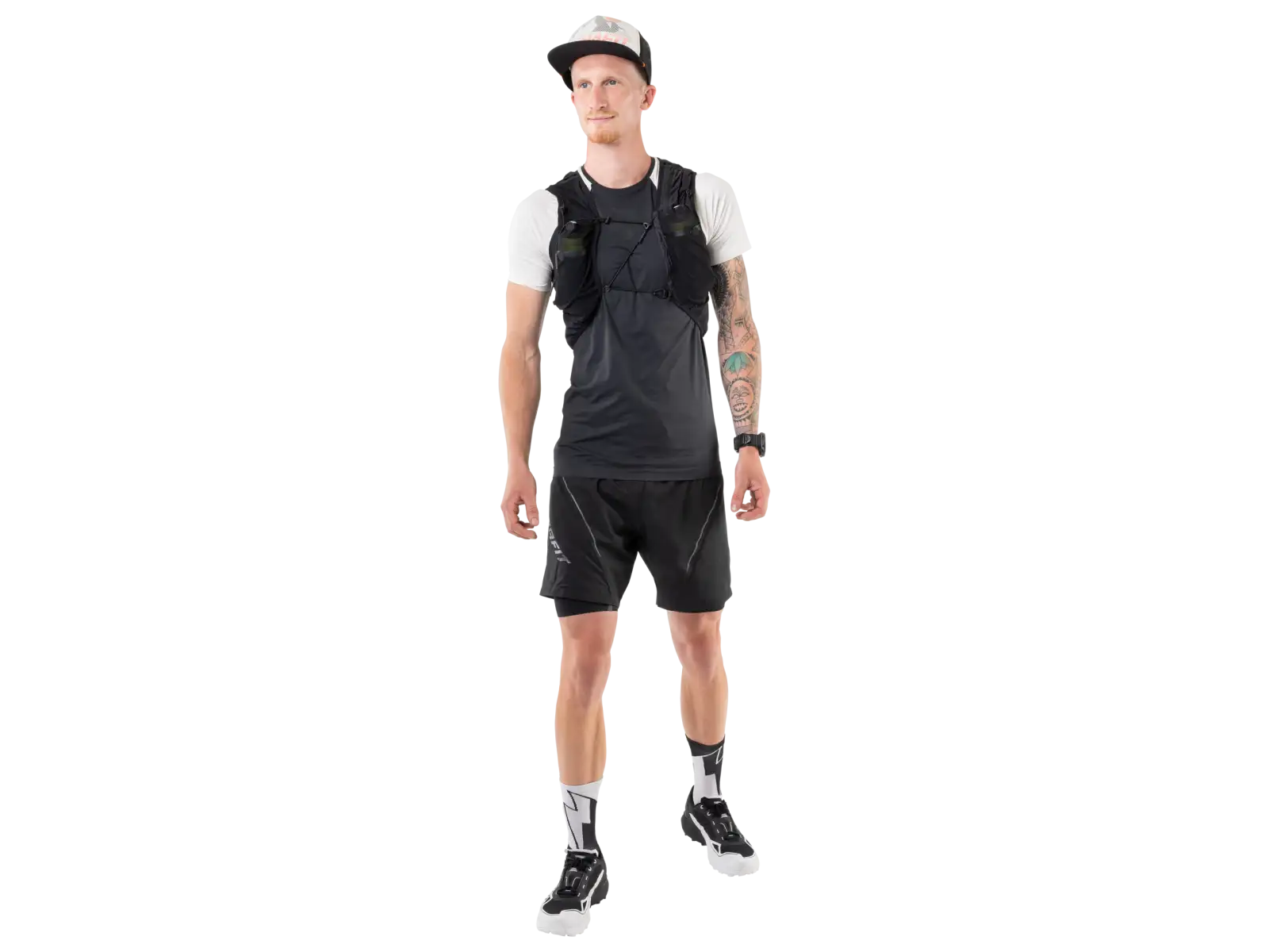 Dynafit No Pain No Gain sportowe skarpetki Black Out/Nimbus