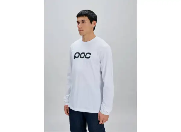 POC L/S Tee koszulka z długim rękawem Hydrogen White