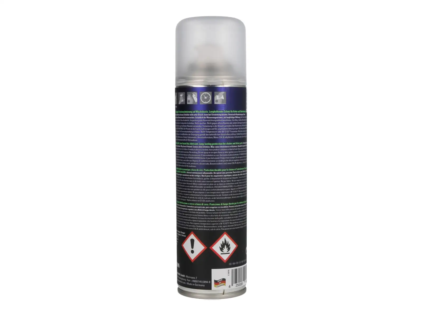 Holmenkol Chain Wax wosk do łańcucha w sprayu 250 ml