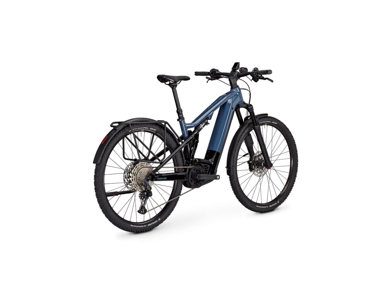 Focus Thron2 6.9 EQP ABS DI górski rower elektryczny Stoneblue Glossy / Magicblack Glossy